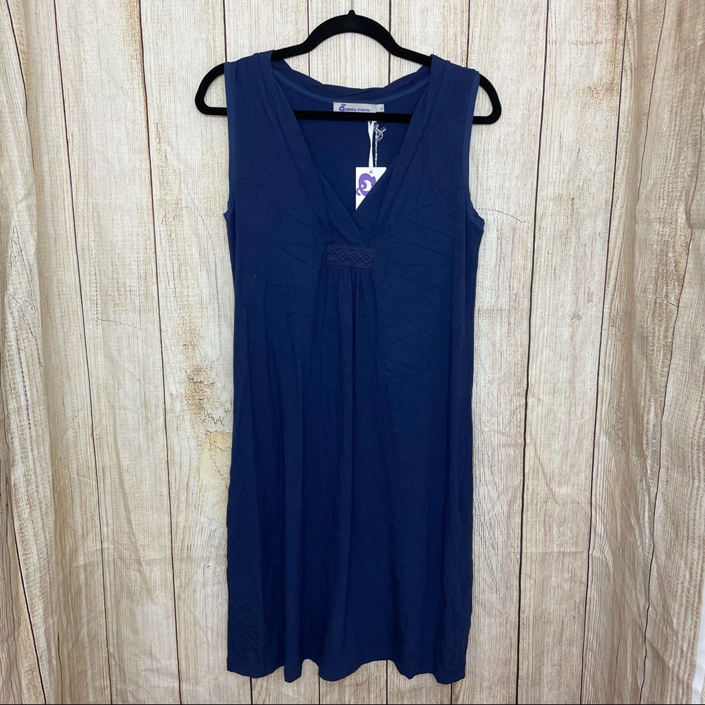 Queen Mum Maternity Sleeveless Dress Sz L